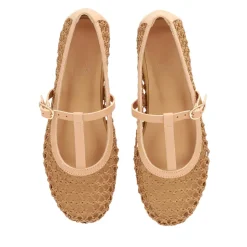 Aerati ballet flat brown