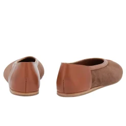 Aeropi ballet flat brown cotto