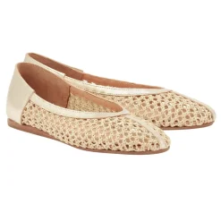 Aeropi ballet flat nat platinum