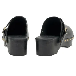 Classic closed clog black
