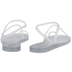 Eleftheria clear silver glitter