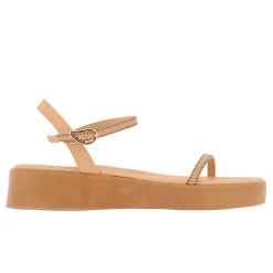 Irida stitch natural brown