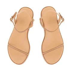 Irida stitch natural brown