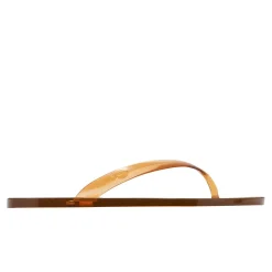 Jelly flip flop caramel