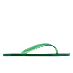 Jelly flip flop green