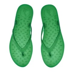 Jelly flip flop green