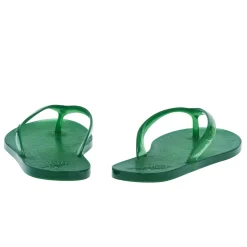 Jelly flip flop green