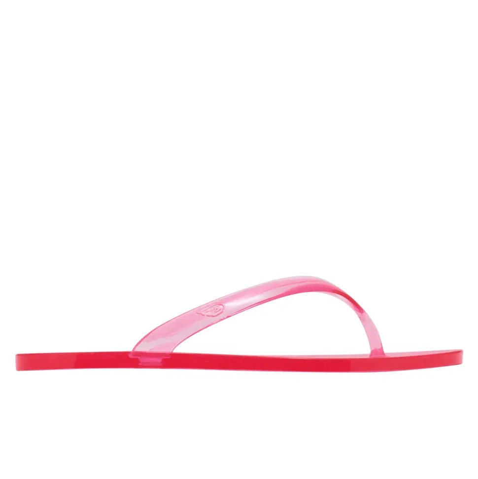 Jelly flip flop pink