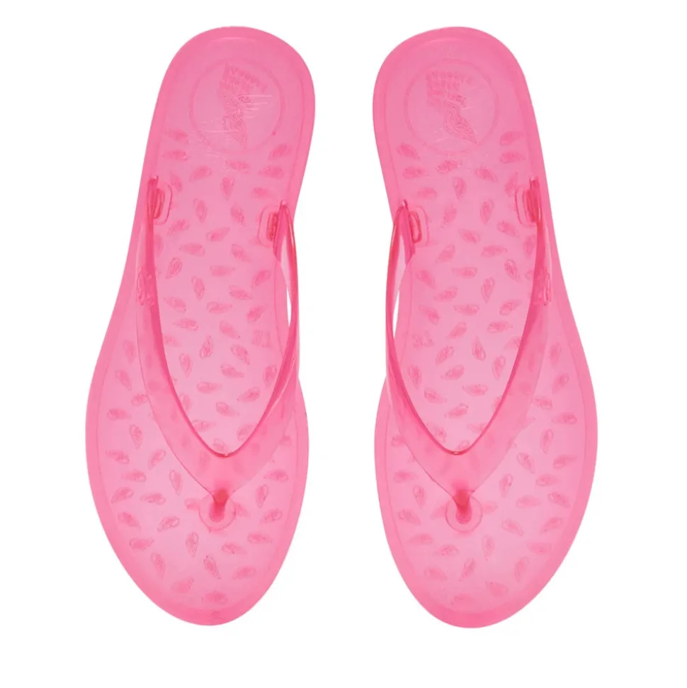 Jelly flip flop pink