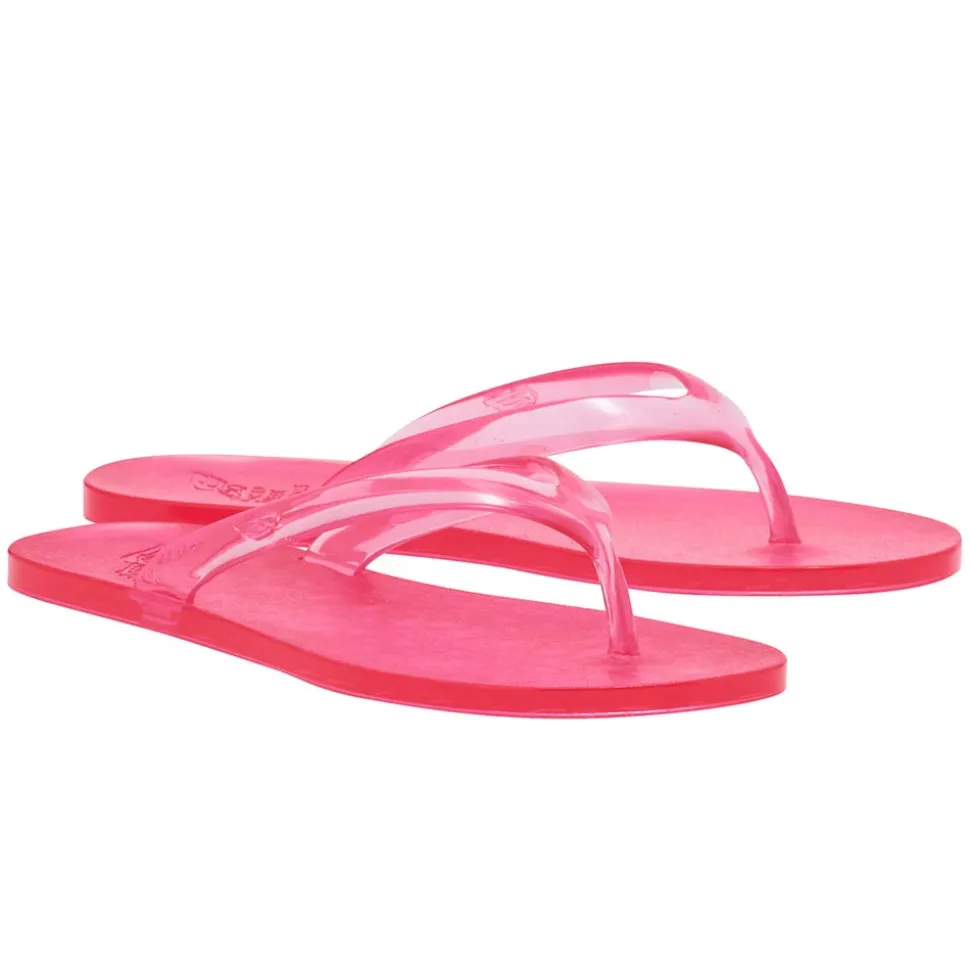Jelly flip flop pink
