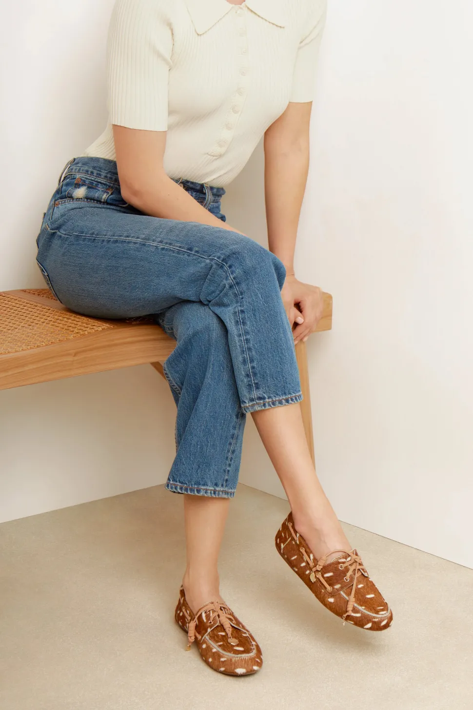 Pliaria boat shoe lynx