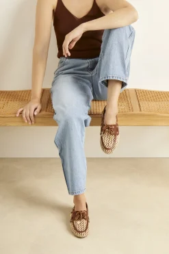 Pliaria boat shoe natural