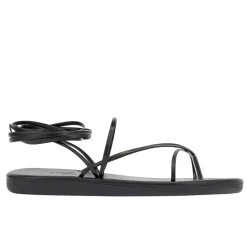 String flip flop black