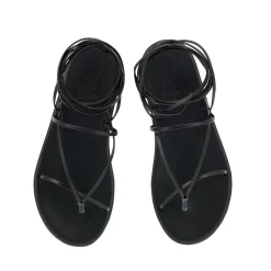 String flip flop black