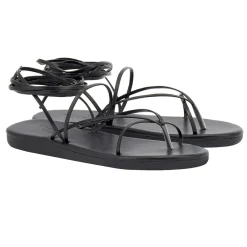 String flip flop black
