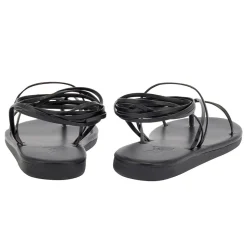 String flip flop black